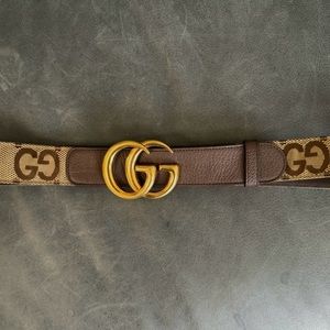 Gucci Jumbo GG Marmont Wide Belt